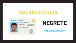 Licencia de conducir Negrete