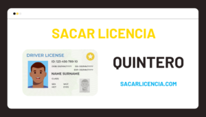 Licencia de conducir Quintero