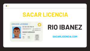 Licencia de conducir Río Ibáñez