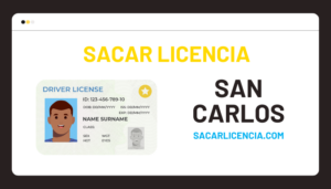 Licencia de conducir San Carlos