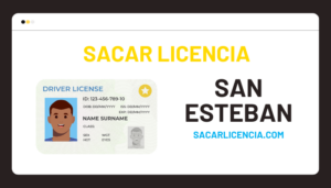 Licencia de conducir San Esteban