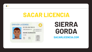 Licencia de conducir Sierra Gorda